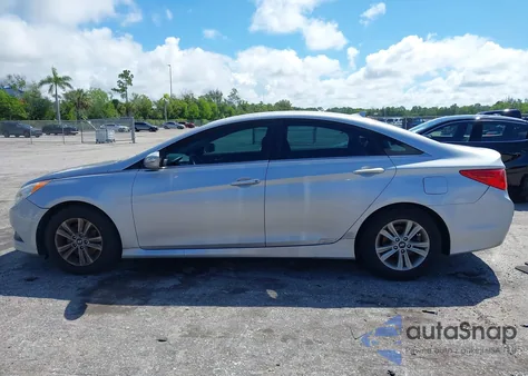 2014 Hyundai Sonata Gls from USA, damaged, VIN 5NPEB4AC2EH835737